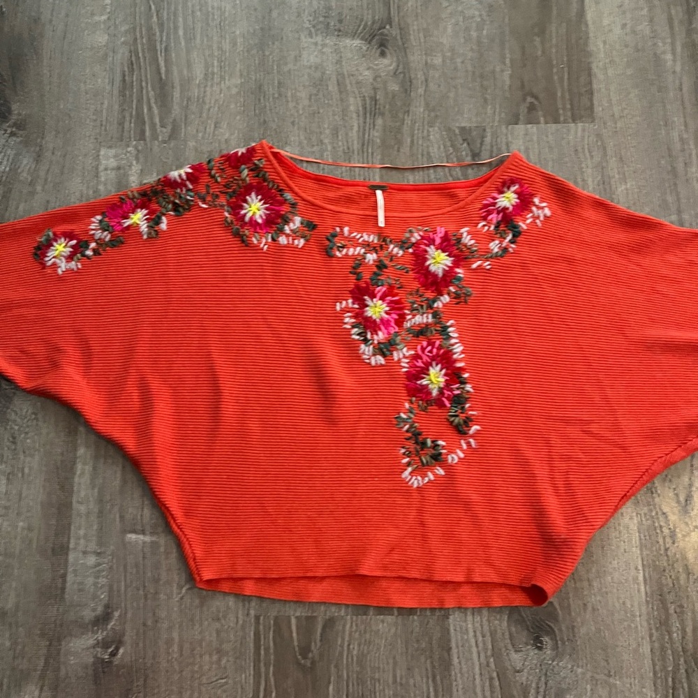 Free People Bouquet Pullover Sweater/ top - Picture 8 of 10